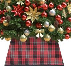 Svarte Juletreføtter vidaXL skjuler til 48x48x25 cm rød og sort Juletrefot