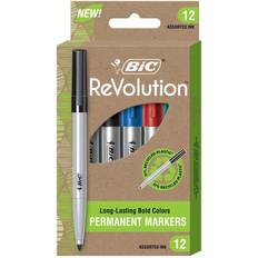 Bic ReVolution Permanent Markers, 12PK