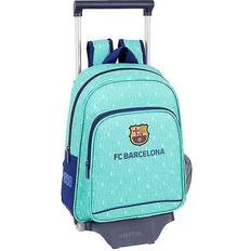 FC Barcelona School Rucksack with Wheels 705 19/20 Turquoise