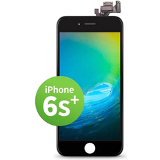 Iphone 6s iPhone 6s Plus Erstatningsskærm (display) Sort Giga