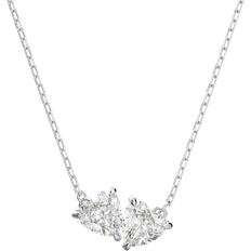 Damen Halsketten Swarovski Attract Soul necklace - Silver/Transparent