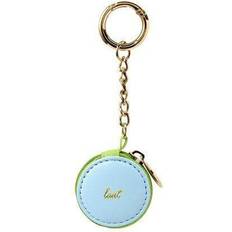 Laut Mobile Phone Accessories Laut Macaron Airtag Case Bright Pastel Case with Secure Zippered Encloser and Included Carabiner Baby Blue and Green