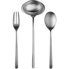 Serving Spoons Mepra 104722003 Linea Ice Set & Ladle 3 Piece Serving Spoon