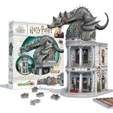 3D-Jigsaw Puzzles Wrebbit Diagon Alley Collection Gringotts Bank 300 Pieces