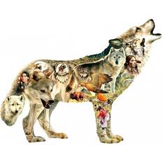 Sunsout Native American Wolf XXL 750 Pieces