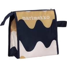Marimekko Taschen Marimekko Nuuka Pikku Lokki Cosmetic Bag - Beige/Dark Blue