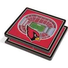 Coasters YouTheFan Arizona Cardinals 3D StadiumViews Coaster