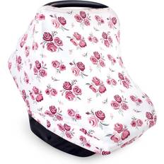 Sun Covers Hudson Baby Multi-use Car Seat Canopy Roses