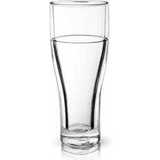 Glass Beer Glasses Viski Glacier Double Walled Chilling Beer Glass 16fl oz
