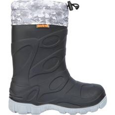 Northside Kid's Orion Waterproof Insulated Rubber All-Weather Boot - Black/Grey