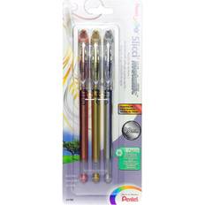 Pentel Slicci Gel Pen Metallic Set 3-Colors