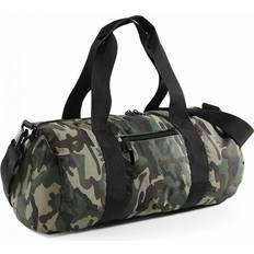BagBase Camouflage Barrel Duffle Bag (20 Litres) (One Size) (Jungle Camo)