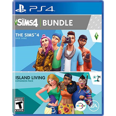 PlayStation 4 Games The Sims 4 + Island Living Bundle (PS4)