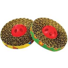 PetStages Spin & Scratch Cat Toy Assortment 2.5"