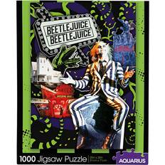Jigsaw Puzzles Aquarius Beetlejuice Collage 1000 Pieces