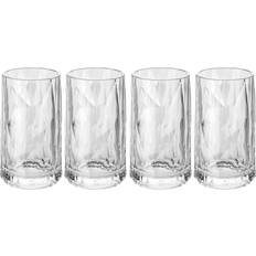 Koziol Glas Koziol Club No. 7 shotglas, crystal clear (sæt med 4) Trinkglas