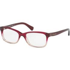 Red Glasses Coach Woman Hc6089 Red Beige Gradient Size: Red Beige Gradient