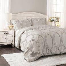 Lush Decor Avon Bedspread Gray (243.84x233.68)