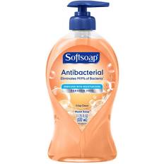 Pump Hand Washes Softsoap Antibacterial Liquid Hand Soap Crisp Clean 11.2fl oz