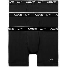 Nike Men's Underwear Nike Dri-FIT Essential Cotton Stretch Boxer Briefs 3-pack - Black