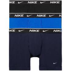 Nike Dri-FIT Essential Cotton Stretch Boxer Briefs 3-pack - Navy/Blue/Black