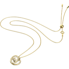 Damen Halsketten Swarovski Generation Pendant Nacklace - Gold/Transparent