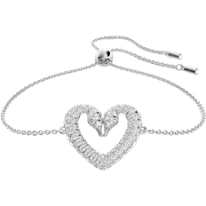 Swarovski Smykker Swarovski Una Bracelet - Silver/Transparent