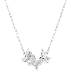 Swarovski Lilia Necklace - Silver/Transparent