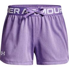 Under Armour Girl's UA Play Up Twist Shorts - Vivid Lilac/White (1369923-560)