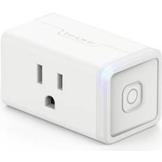 SwitchBot Smart Plug Mini 15A, Energy Monitor, Smart Home WiFi(2.4GHz) &  Bluetooth Outlet Compatible with Alexa & Google Home, APP Remote Control 