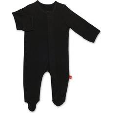Magnetic Me Jumpsuits Children's Clothing Magnetic Me Modal Magnetic Footie - Onyx Jet Black