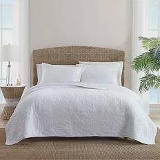Queen Quilts Tommy Bahama Costa Sera Quilts White (228.6x228.6)