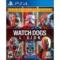 PlayStation 4 Games Watch Dogs: Legion - Gold Steelbook Edition (PS4)