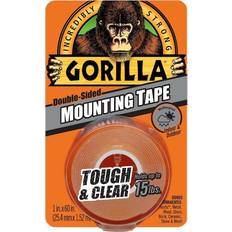 Building Materials Gorilla Tough & Clear Mounting Tape 25.4mm x 1.52m