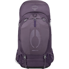Purple Hiking Backpacks Osprey Aura AG 65 - Enchantment Purple