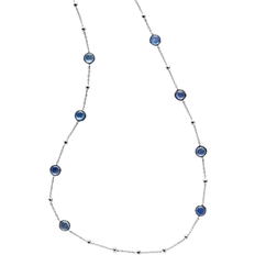 Lapis Jewelry Ippolita Lollipop Multi Station Necklace - Silver/Lapis/White