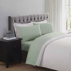 Queen Bed Sheets Truly Soft Everyday Bed Sheet Green (259.08x228.6)