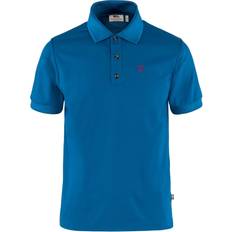 Fjällräven Herren Poloshirts Fjällräven Crowley Pique Polo Shirt - Alpine Blue