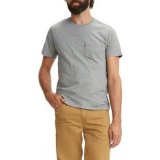 Levi's Men T-shirts Levi's Classic Pocket T-shirt - Chisel Grey Heather Slub/Grey