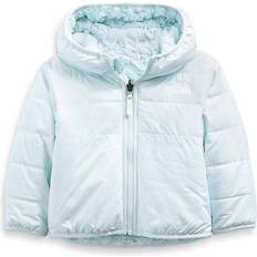 The North Face Infant Reversible Mossbud Swirl Full Zip Hooded Jacket - Ice BLue