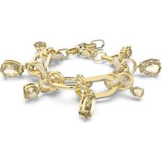Swarovski Imber Bracelet - Gold/Brown