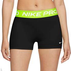 Nike Shorts Nike Pro 365 3" Shorts Women - Black/Volt/White