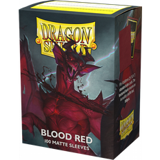 Dragon Shield: Matte Sleeves (100) Blood Red 'Simurag'