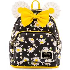 Loungefly Minnie Mouse Daisies Mini Backpack - Black