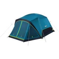 Coleman tunnel tent Camping Coleman Skydome 4P Screen Room Dark Room Tent 4 Person