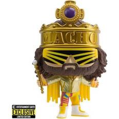 Pop vinyl wwe WWE King Macho Man Metallic Pop! Vinyl Figure Entertainment Earth Exclusive