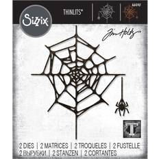 Scrapbooking Sizzix Spider Web-Sizzix Thinlits Dies By Tim Holtz