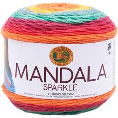 Acrylic Yarn Thread & Yarn Lion Brand Mandala Sparkle 300m