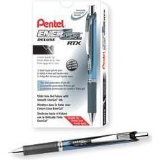 Pentel Ballpoint Pens Pentel Retractable Roller Ball Pen, Extra Fine 0.7 mm, Black