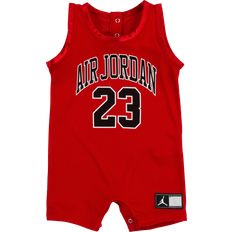 Jumpsuits Children's Clothing Nike Infant Jordan Jersey Romper - Gym Red (656169-R78)